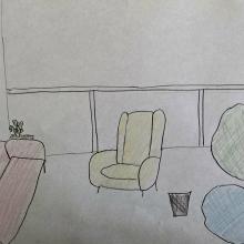 nákres odpočinkové zóny